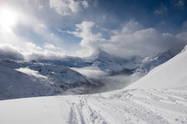 dağ matterhorn zermatt İsviçre