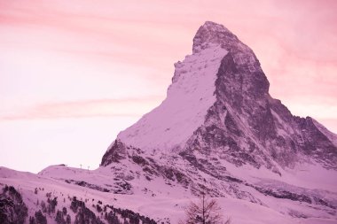 dağ matterhorn zermatt İsviçre