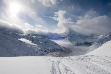 dağ matterhorn zermatt İsviçre