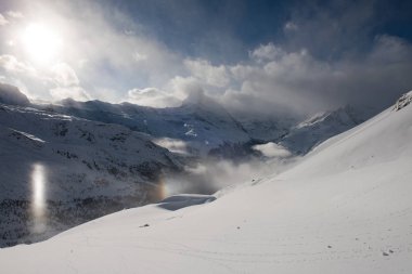 dağ matterhorn zermatt İsviçre