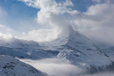 dağ matterhorn zermatt İsviçre