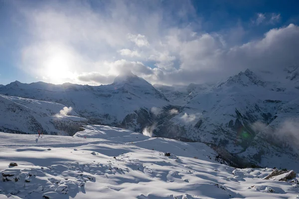 Montanha matterhorn zermatt suíça — Fotografia de Stock