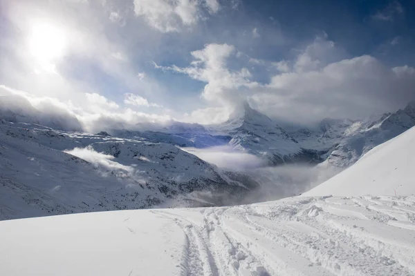 Mountain matterhorn zermatt Schweiz — Stockfoto