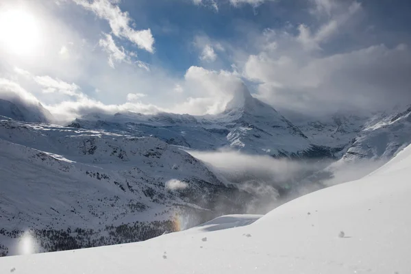 Montagna matterhorn zermatt Svizzera — Foto Stock