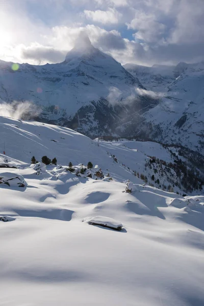 Berg matterhorn-zermatt Zwitserland — Stockfoto