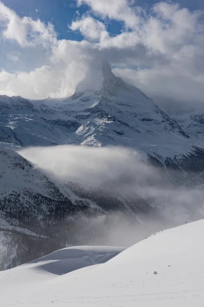 Berg matterhorn-zermatt Zwitserland — Stockfoto