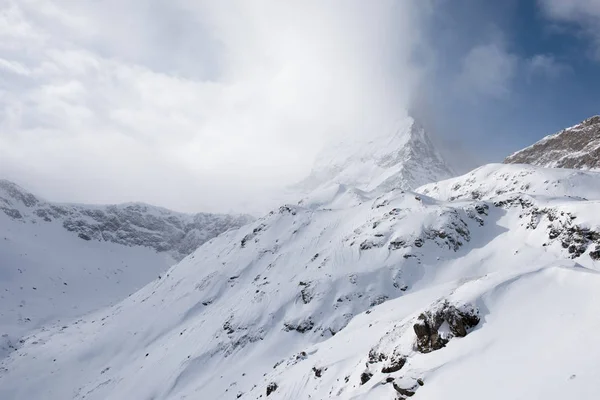 Dağ matterhorn zermatt İsviçre — Stok fotoğraf