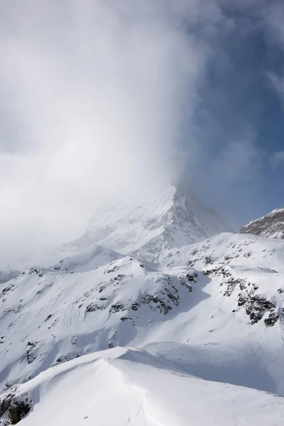 La montaña matterhorn zermatt Suiza — Foto de Stock