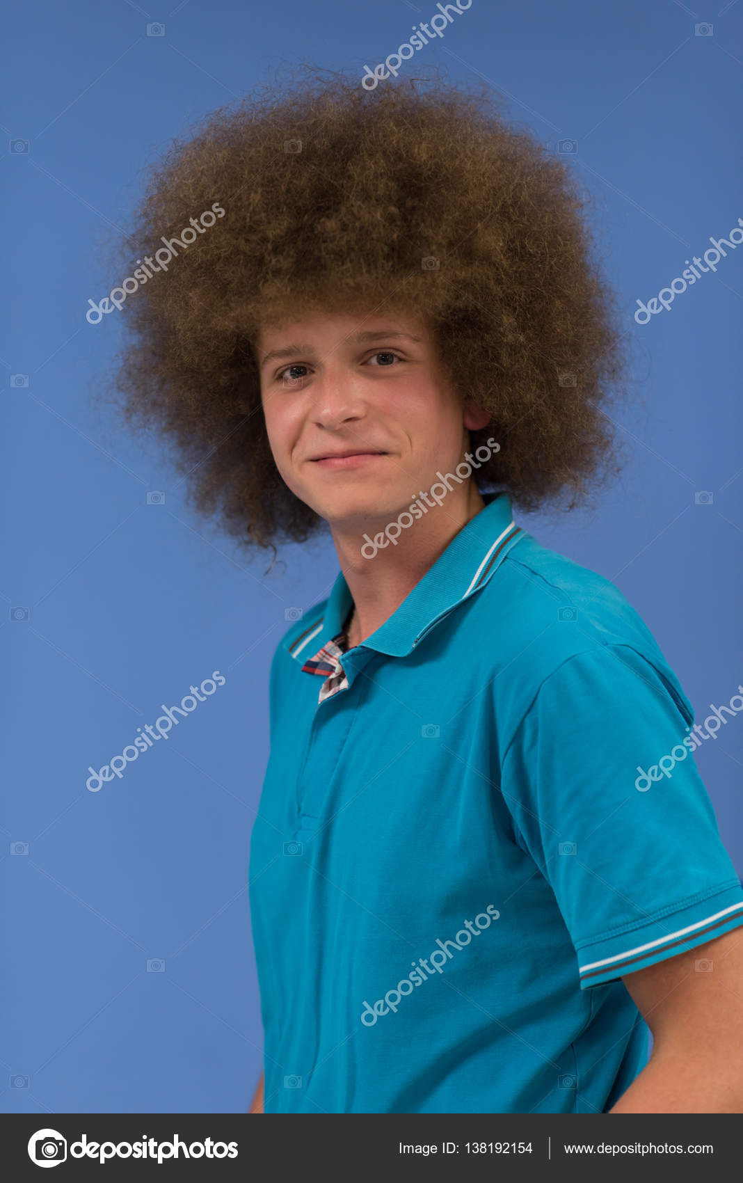 Man With Funky Hairstyle Stock Photo C Shock 138192154