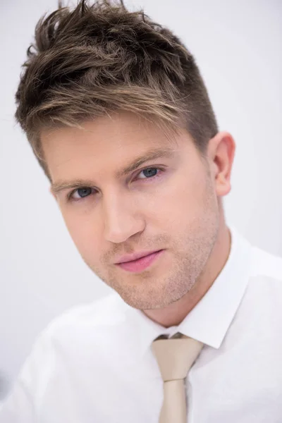 Portrait of a young handsome man — Stock Photo, Image