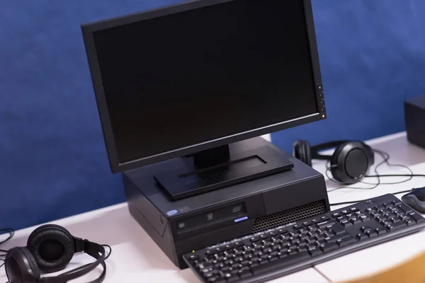 Interieur für Computerklasse — Stockfoto