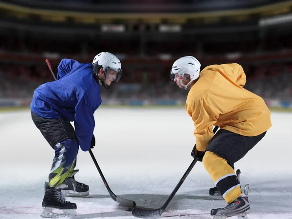 Hockey Ghiaccio Sport Giocatori Comptetition Concpet — Foto Stock