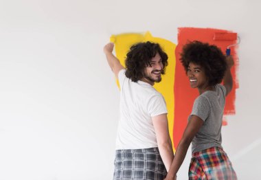 Çift boya iç cephe