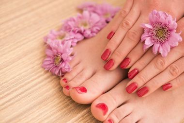 kadın ayak ve el spa Salonu