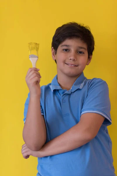 Retrato de Happy Young Boy — Fotografia de Stock