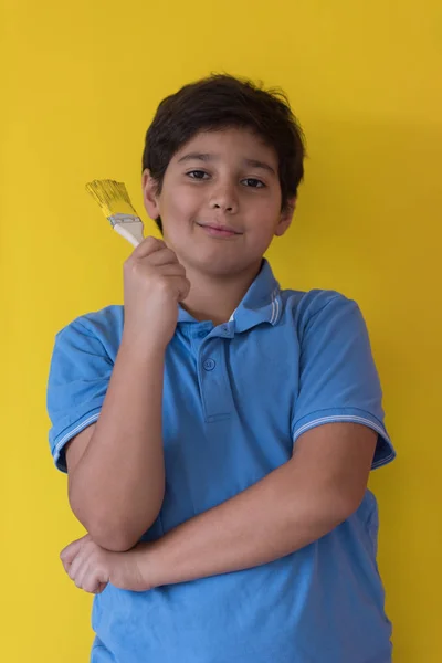 Portret van gelukkige jongen — Stockfoto