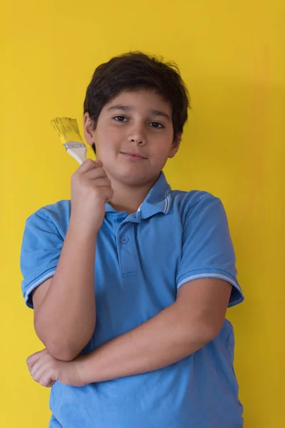 Retrato de Happy Young Boy — Fotografia de Stock