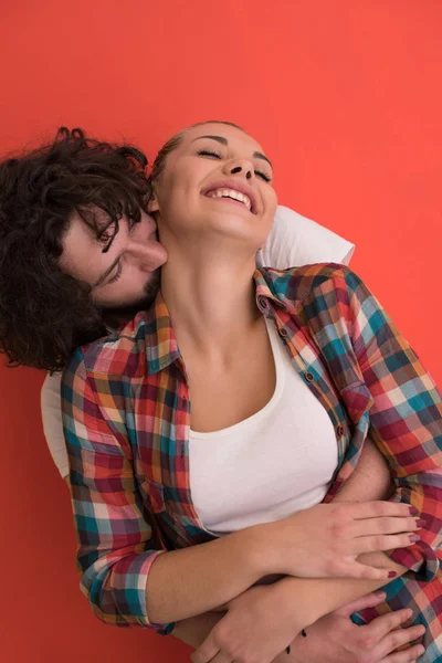 Retrato de casal no amor — Fotografia de Stock