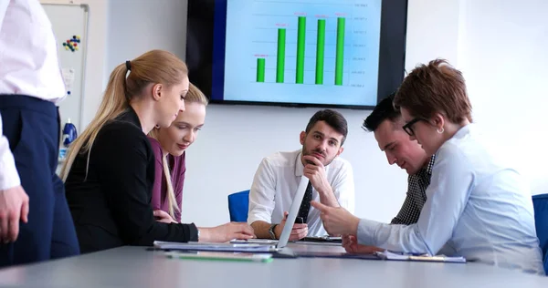 Business Partners Meeting Modern Office — Stock Photo, Image