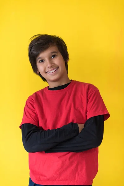 Portrait of a happy young boy — Stock Photo, Image