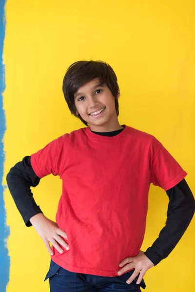 Portrait of a happy young boy — Stock Photo, Image