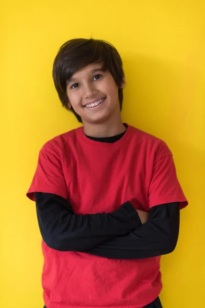 Portrait of a happy young boy — Stock Photo, Image