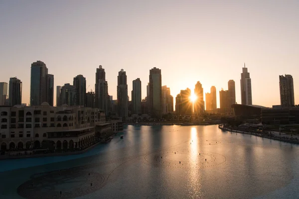 Fonte musical em Dubai — Fotografia de Stock