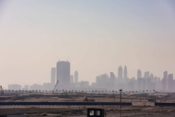 Панорама міста Дубаї — стокове фото