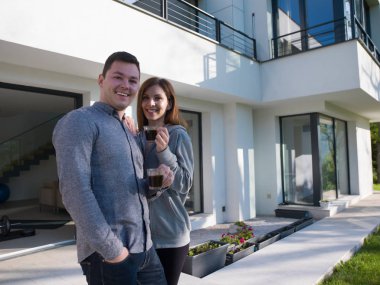 Çift zevk sabah kahvesi