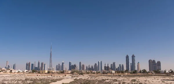 Панорама міста Дубаї — стокове фото