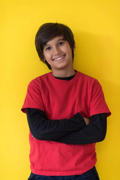 Retrato de um menino feliz — Fotografia de Stock