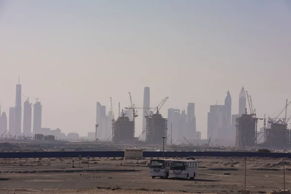 Panorama Dubai ciudad — Foto de Stock