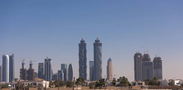 Panorama Dubai city — Stock Photo, Image