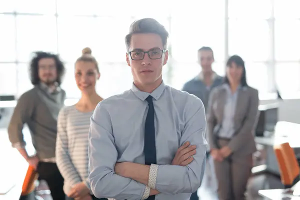 Retrato de empresária bem sucedida — Fotografia de Stock