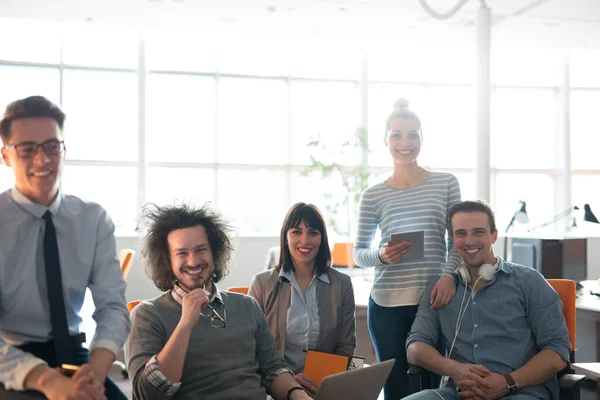 Portret van een business team op een meeting — Stockfoto