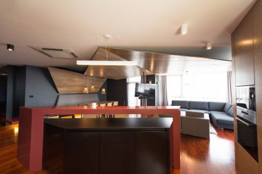 Lüks oturma odası.