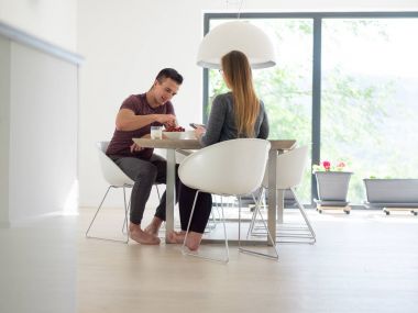 Çift zevk sabah kahvesi 