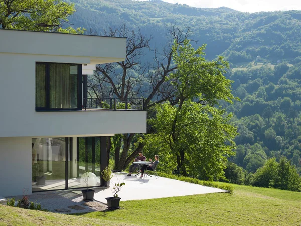 Çift zevk sabah kahvesi 