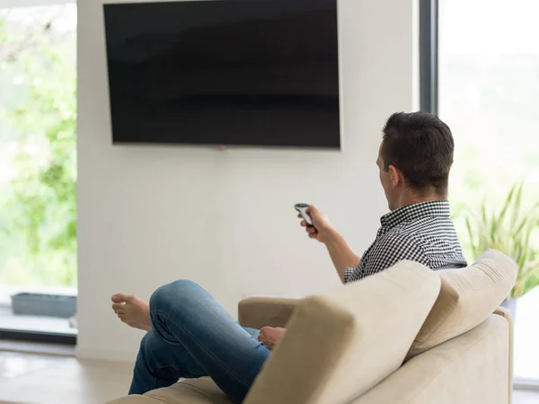 Young man enjoying free time — Stock Photo, Image