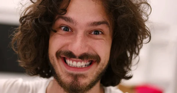 Young man enjoying free time — Stock Photo, Image