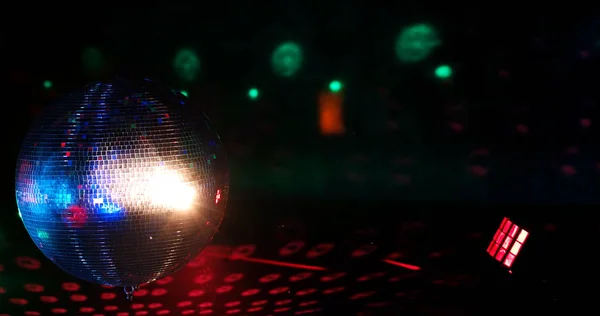 Disco ball reflection — Stock Photo, Image