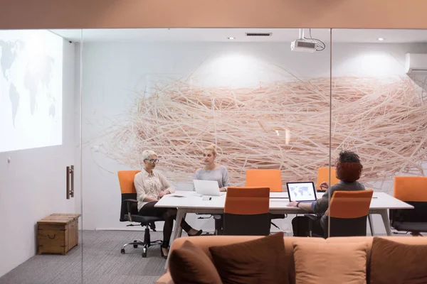 Startup Business Team At A Meeting — Stock Photo, Image