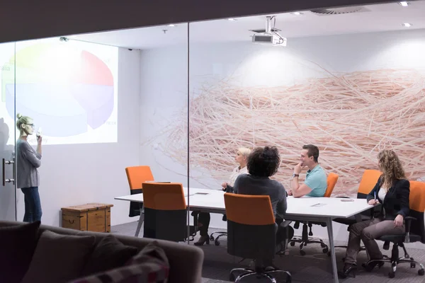 Startup Business Team en una reunión — Foto de Stock