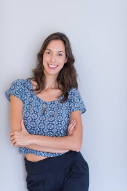 Genç güzel kadın. 