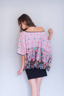 Genç güzel kadın. 