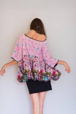 Genç güzel kadın. 