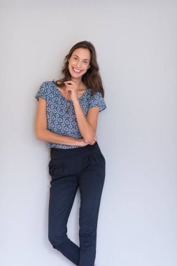 Genç güzel kadın. 