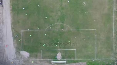 Yaralı futbol oyuncusu 