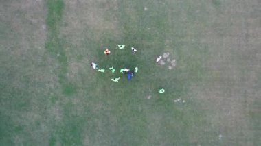 Yaralı futbol oyuncusu 