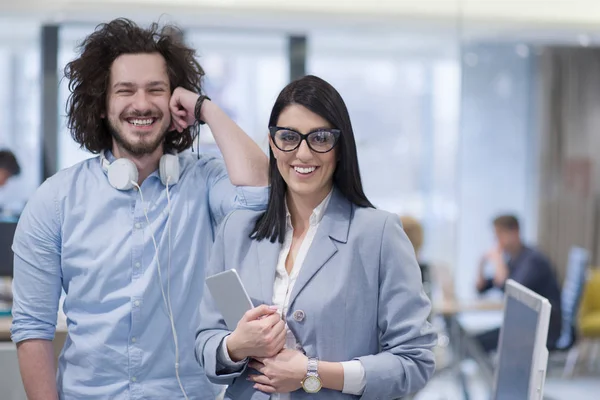 Gente de negocios Preparándose para la reunión — Foto de Stock